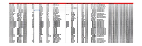 customer-data-screenshot